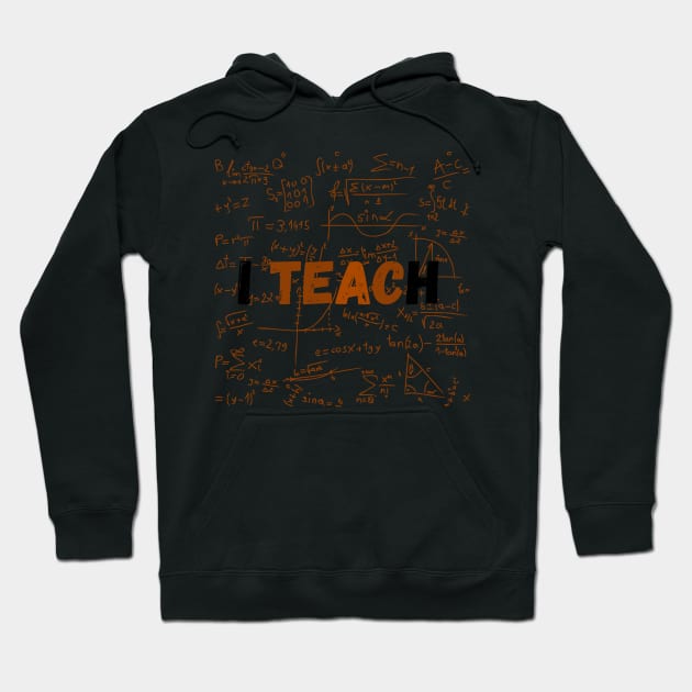 I Teach Black History Hoodie by Clouth Clothing 